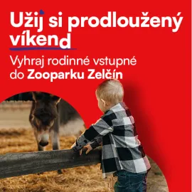 Vyhraj rodinné vstupné do Zooparku Zelčín