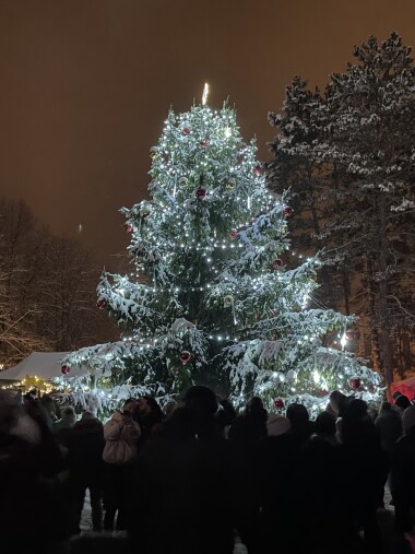 1.12.2023 / Rozsvícení vánočního stromu na Severní Terase