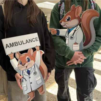 Veverka vám ukáže cestu