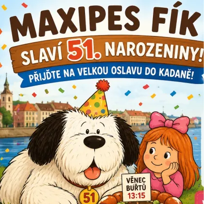 Fík sfoukne 51 svíček