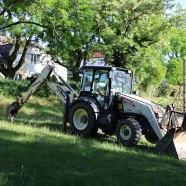 Tady se to bude házet