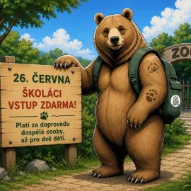 Za vysvědčení medvěd zdarma