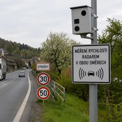 Tady nás budou krotit radary