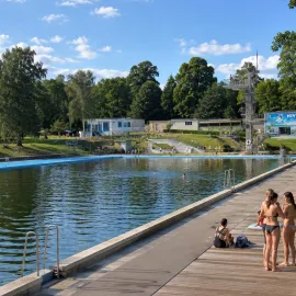 Slavné koupaliště se opět na chvíli otevře