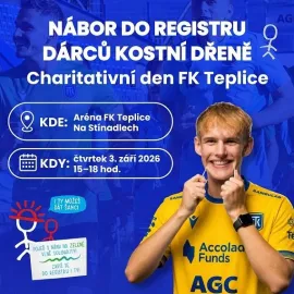 Na Stínadlech budou hledat nové dárce kostní dřeně