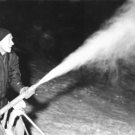 Sníh z Tuzexu jsme jako první měli za rohem