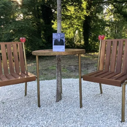 Prezidentskou lavičku si můžete vyzkoušet i vy