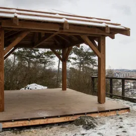 Tady bude Most jako na dlani