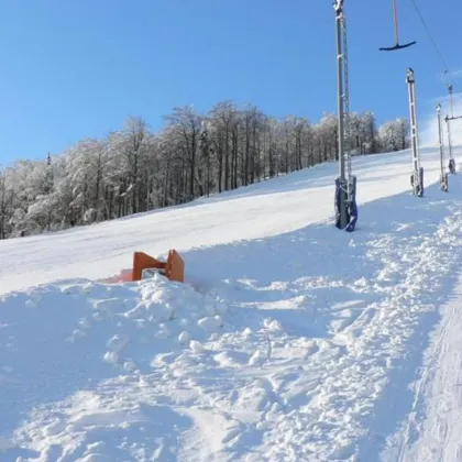 Mrazy nám zařídili parádní lyžovačku