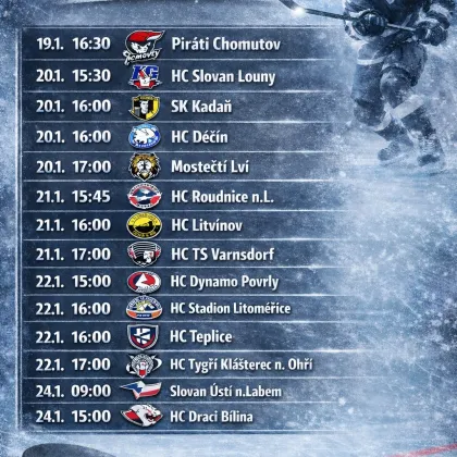 Blíží se Týden hokeje pro vaše děti