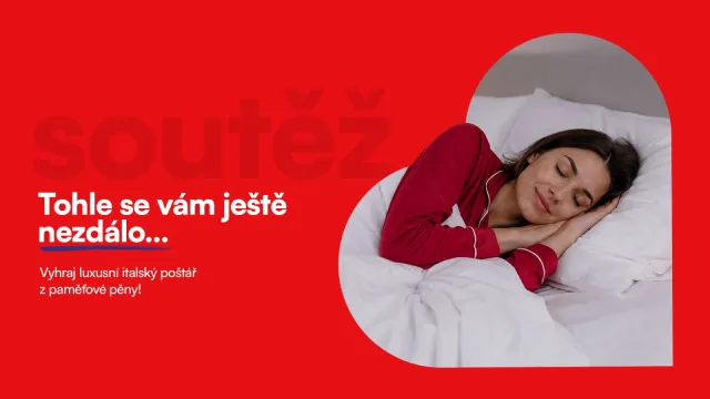 Vyhraj luxusní italský polštář z paměťové pěny